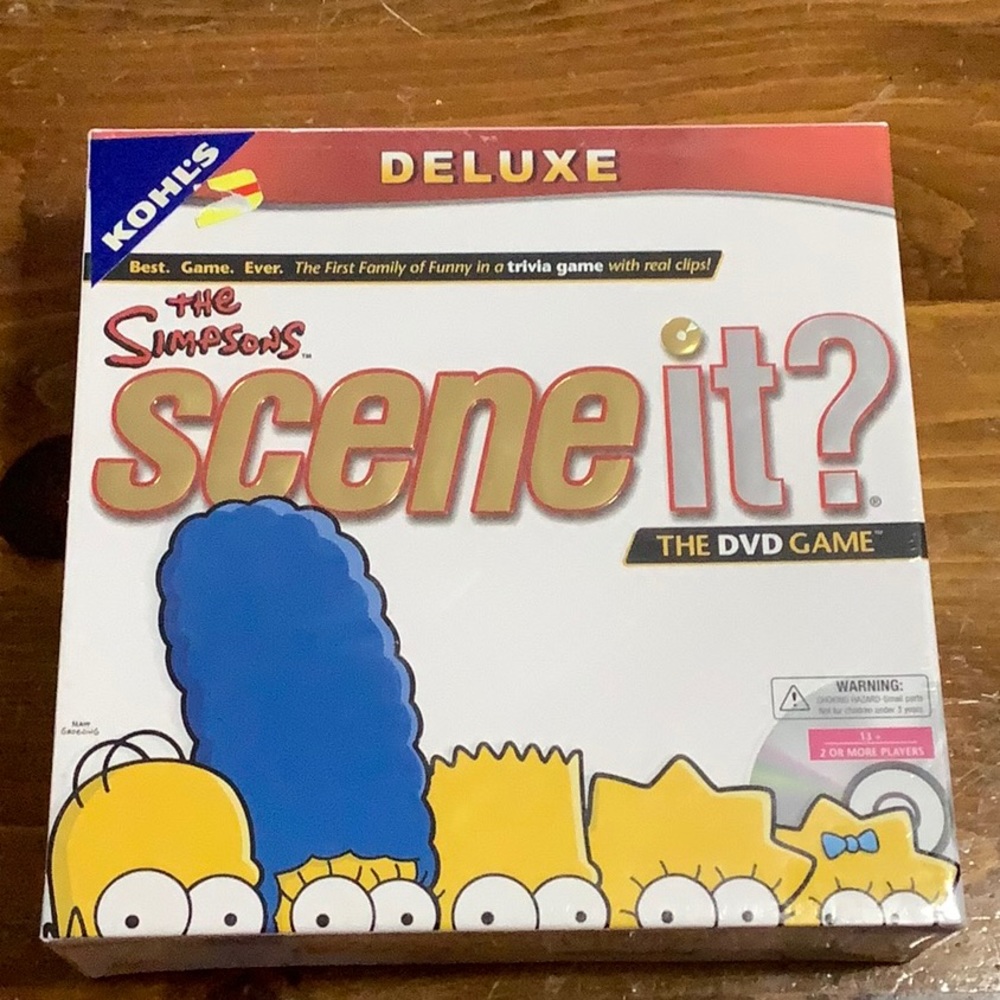 The Simpsons Scene it game Deluxe New